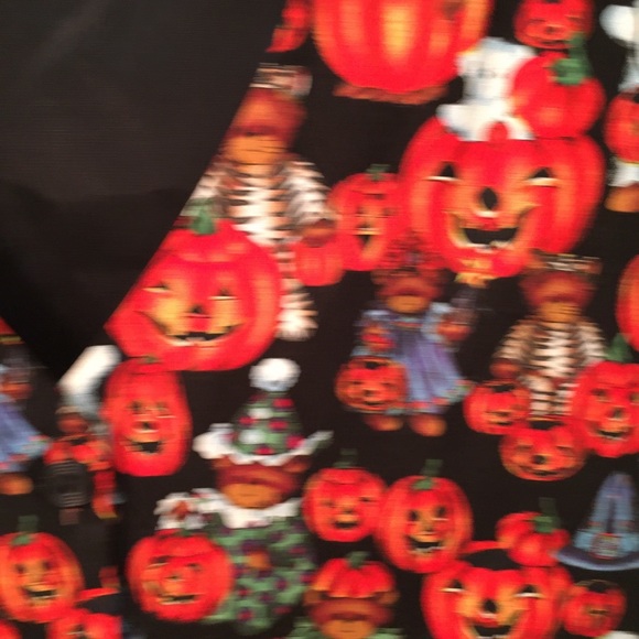 Pre-loved Vintage Halloween Grandma core vest, by Robyn-Lyn Sz L/XL. Cute!!!!! - Picture 6 of 9